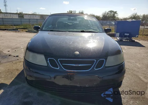 2007 Saab 9-3 2.0T z USA, uszkodzony, nr VIN YS3FD79Y776108583
